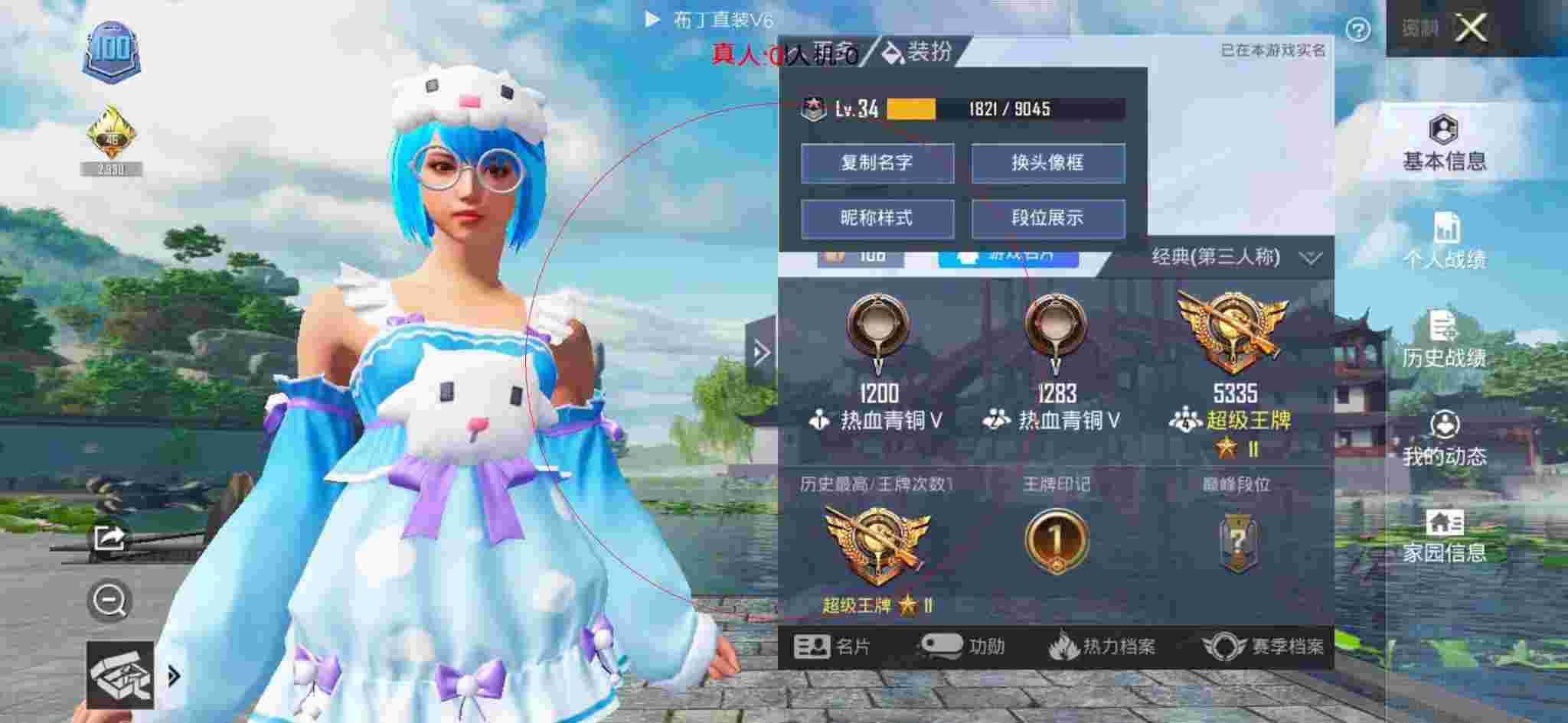 和平精英布丁直装透视 - 和平精英科技之星捏脸码辅助预览图